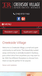 Mobile Screenshot of creeksidevillage-trprop.com